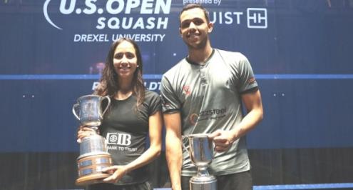 سكواش.. مصر تهيمن على بطولة أمريكا المفتوحة رجال وسيدات